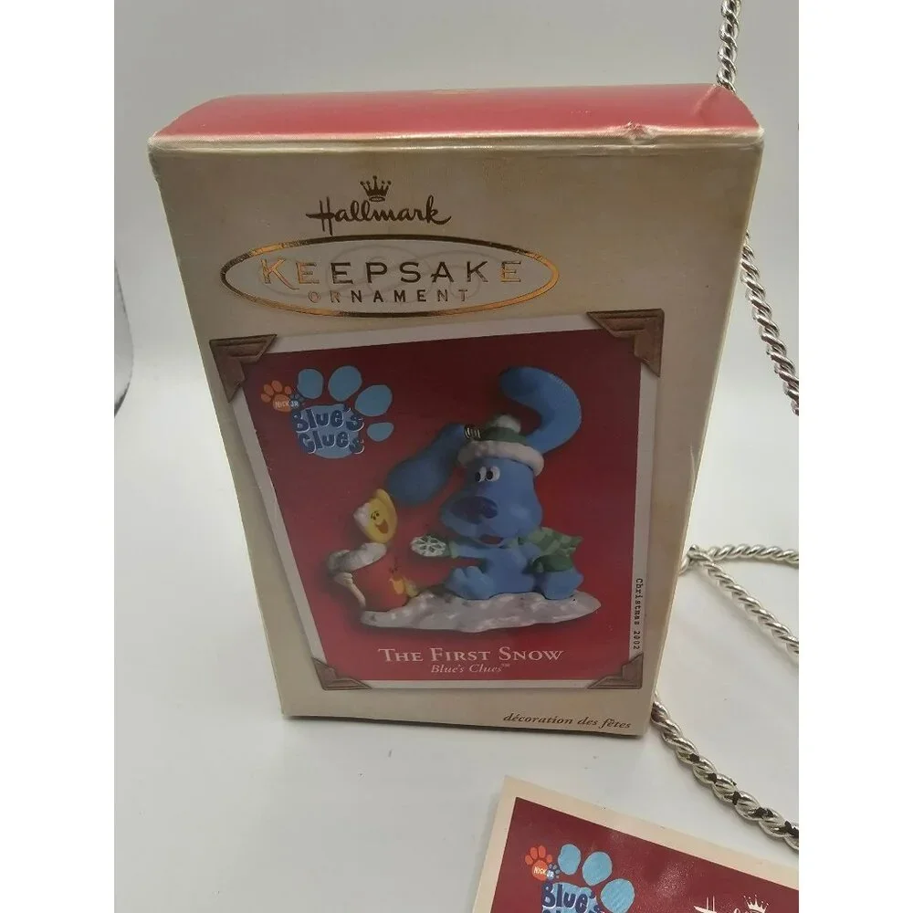 Hallmark Keepsake‎ Ornament The First Snow Blues Clues 2002 With Box